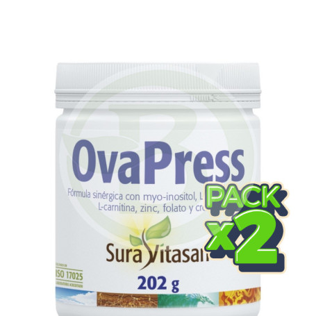Pack 2x Ova Press 202 Gr Sura Vitasan