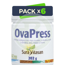 Pack 6x Ova Press 202 Gr Sura Vitasan