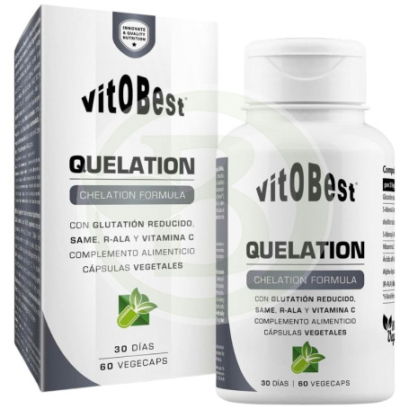 Quelation 60 Cápsulas Vegetales Vit.o.best