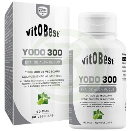 Yodo 300 60 Cápsulas Vegetales Vit.o.best