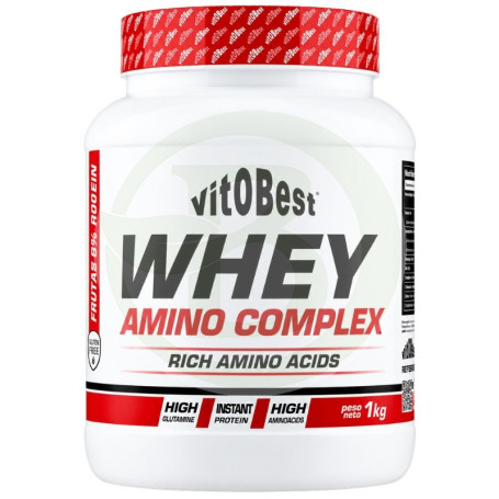 Whey Amino Complex Sabor Frutas del Bosque 1Kg Vit.o.best