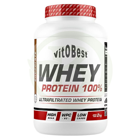 Whey Protein 100% Sabor Chocolate 2Kg Vit.o.best