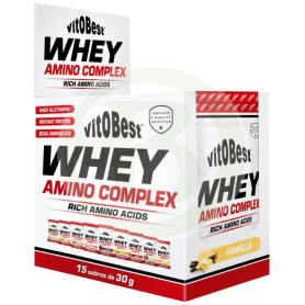 Whey Amino Complex Sabor Vainilla 15 Sobres Vit.o.best