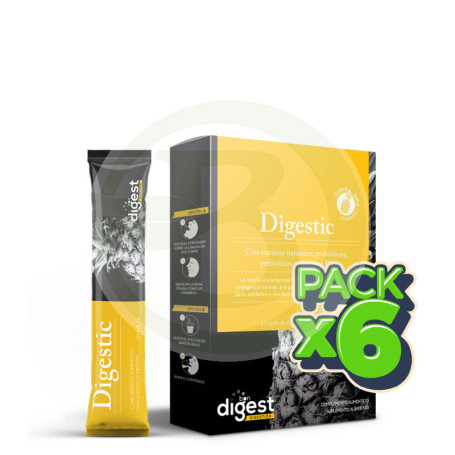 Pack 6x Digestic 12 Sticks Herbora