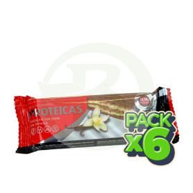 Pack 6x Barrita Proteicas Vainilla 47Gr. Herbora