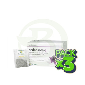Pack 3x Herboplant Sedansom-2 20 Filtros Herbora