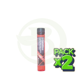Pack 2x L-Carnitina 3.000Mg. Ampollas Herbora