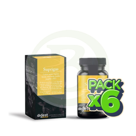 Pack 6x Suprigas 30 Cápsulas Herbora