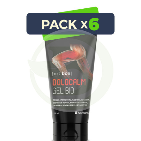 Pack 6x Dolocalm Gel Bio 100Ml. Herbora