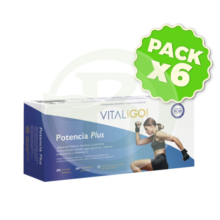 Pack 6x Potencia Plus 20 Viales Herbora