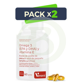 Pack 2x Omega 3 Epa y Dha 60 Perlas Herbora
