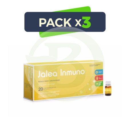 Pack 3x Jalea Inmuno 20 Viales Herbora