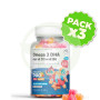 Pack 3x Omega 3 Dha 60 Gummies Herbora