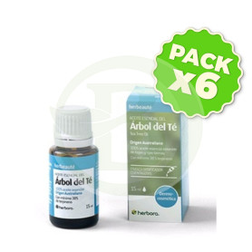 Pack 6x Aceite Arbol del Te Bio 15Ml. Herbora