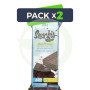 Pack 2x Snackis Compleat Choco Negro 35 Gr Herbora