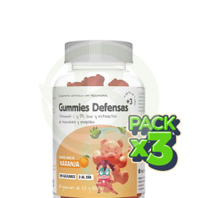 Pack 3x Defensas 60 Gominolas Herbora