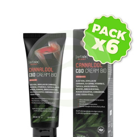 Pack 6x Artisix Cannaldol Cbd Cream Bio 200Ml Herbora