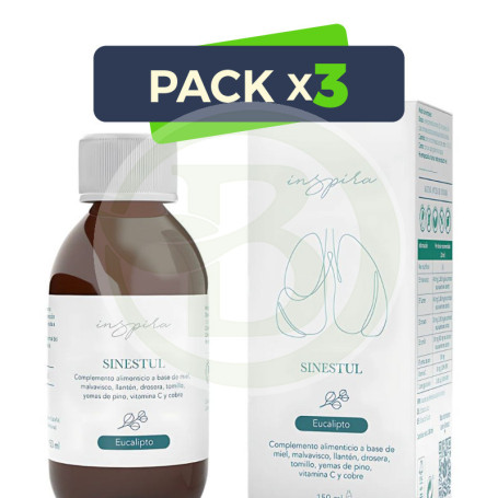 Pack 3x Sinestul Eucalipto 150Ml Herbora