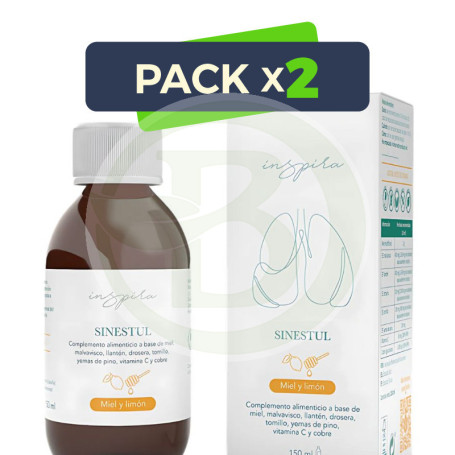 Pack 2x Sinestul Miel y Limón 150Ml Herbora