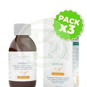 Pack 3x Sinestul Miel y Limón 150Ml Herbora