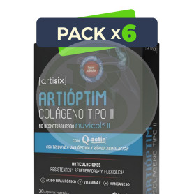 Pack 6x Artióptim Colágeno Tipo Ii 30 Cápsulas Herbora