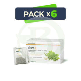 Pack 6x Herboplant Obes-L 20 Filtros Herbora