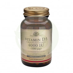 Vitamine D3 4.000UI 120 Gélules Solgar