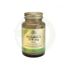 Vitamine E avec sélénium 100 capsules Solgar